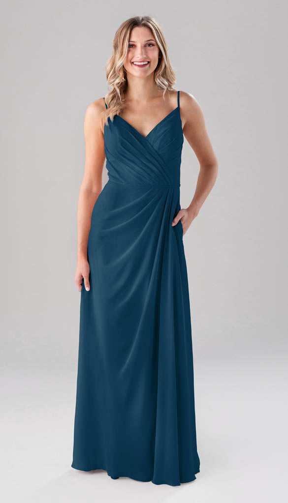 marine blue dress